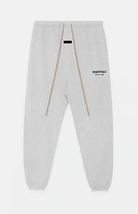 Fear of God ESSENTIALS Light Heather Grey Fleece Sweatpants