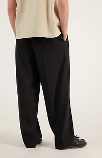 Pacsun Gray Pleated Baggy Trousers