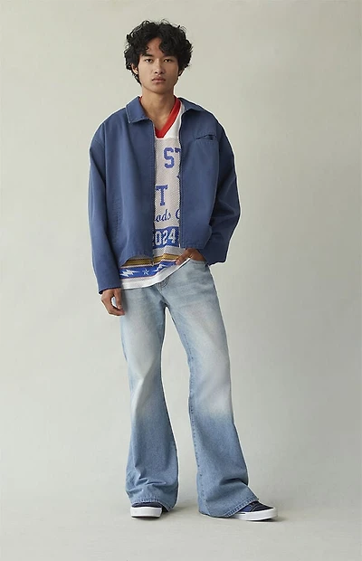 Pacsun Jordan Baggy Bootcut Jeans Medium Indigo