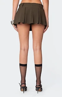 Edikted Erynne Belted Pleated Skort