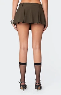 Edikted Erynne Belted Pleated Skort