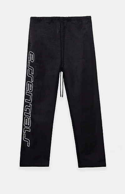 Fear of God ESSENTIALS Vintage Black Active Trace Relaxed Track Pants