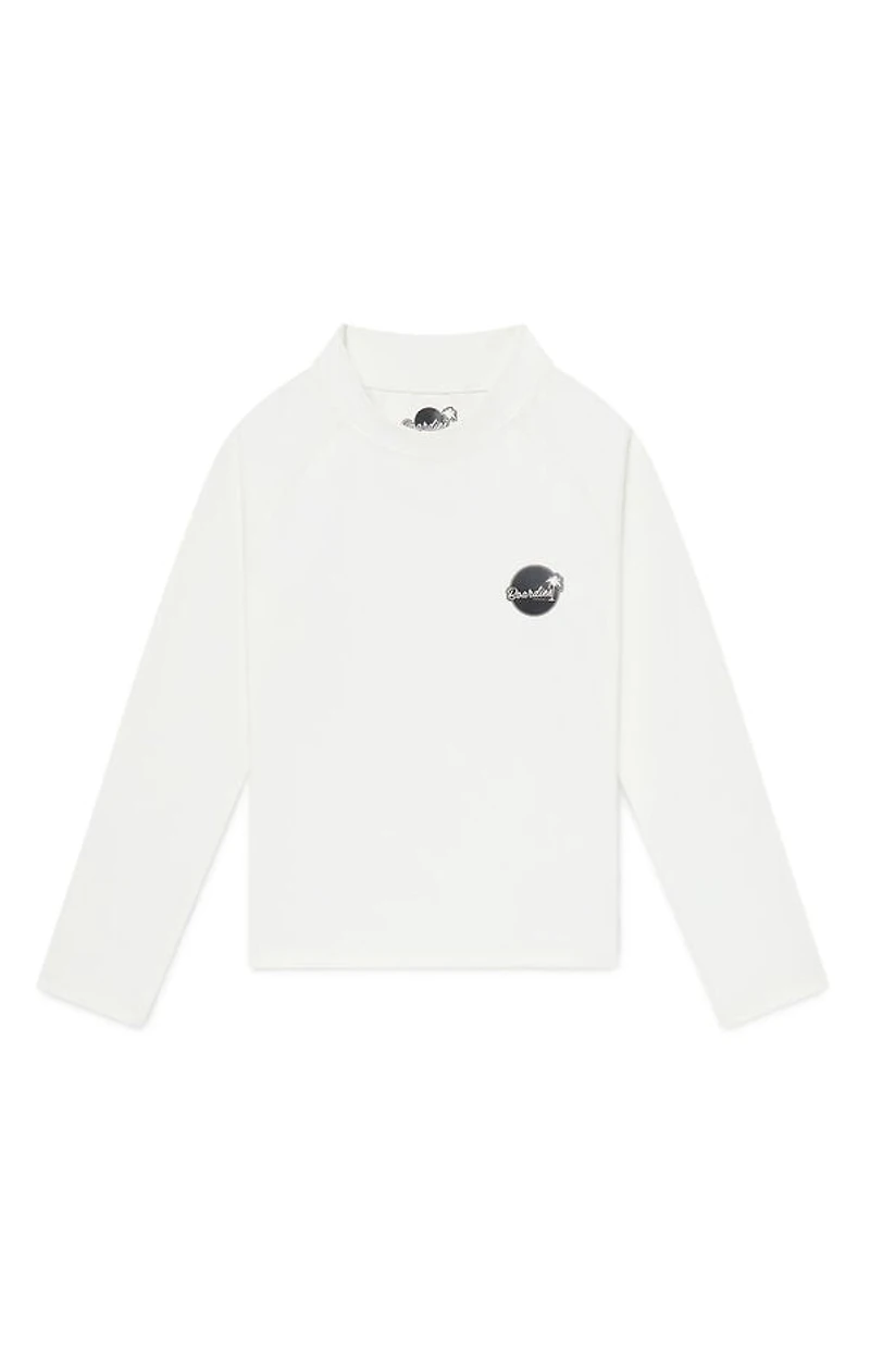 Boardies Kids White Rash Guard