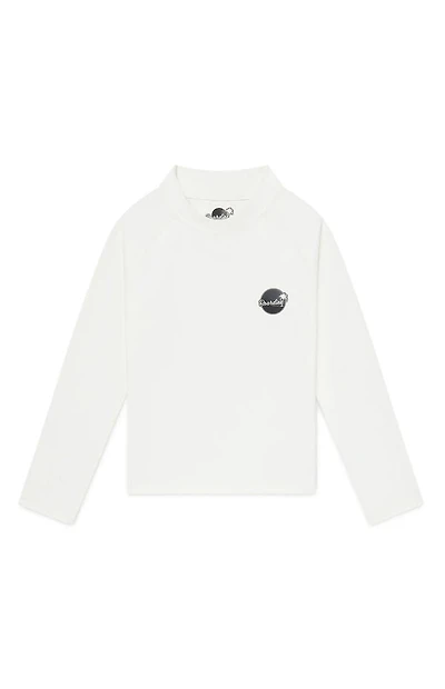 Boardies Kids White Rash Guard