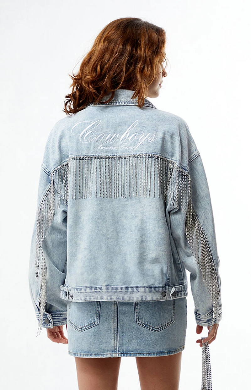 Wild Collective NFL x PacSun Dallas Cowboys Denim Jacket