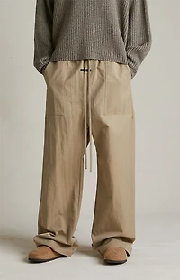 Fear of God ESSENTIALS Desert Sand Textured Nylon Utility Pants
