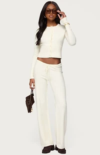 Edikted Montanna Knit Pants