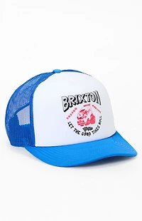 Brixton Garnet Netplus Trucker Hat