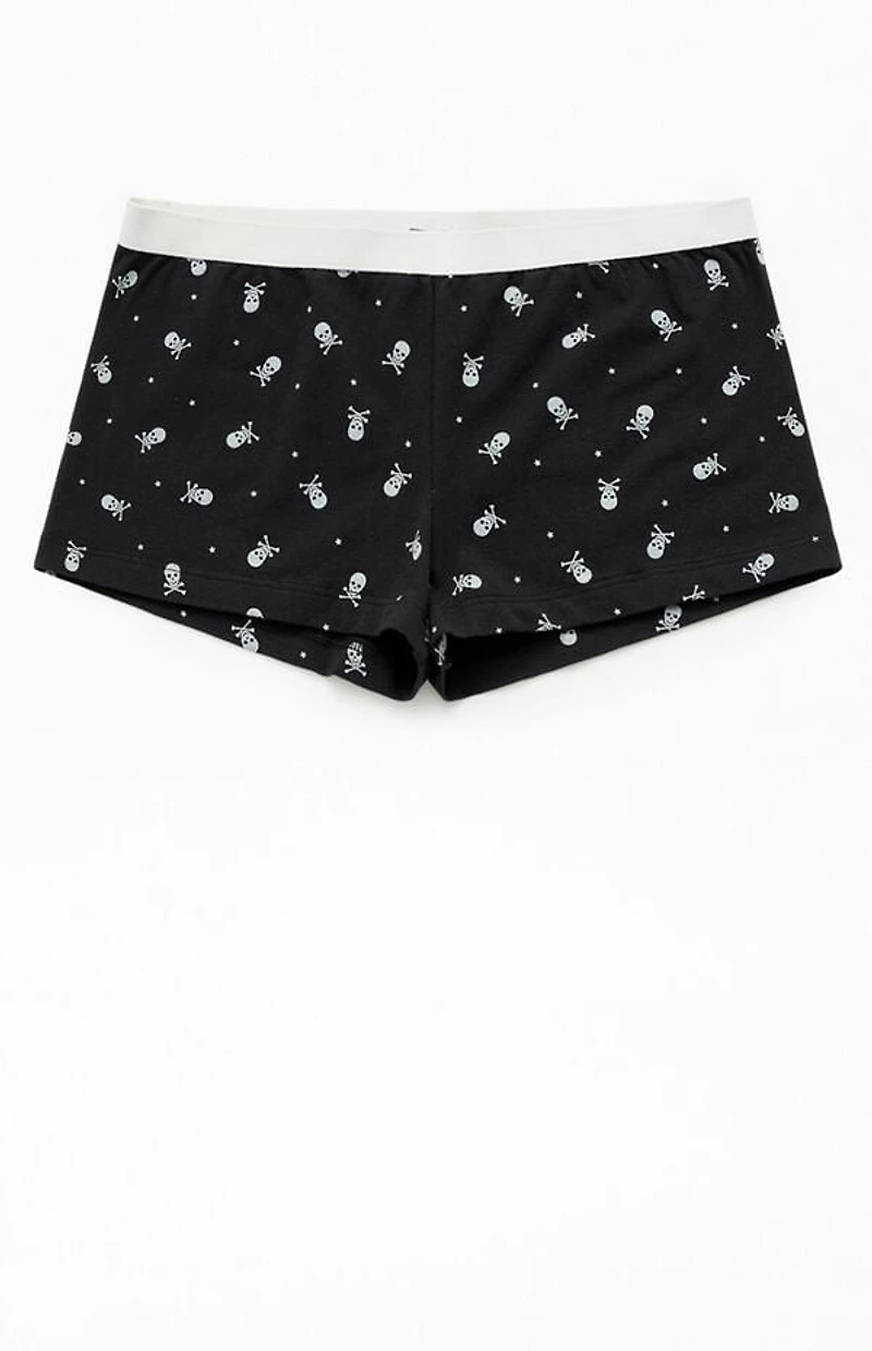 John Galt Skull & Bones Boyshorts