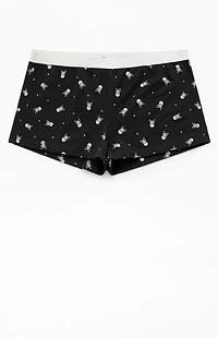 John Galt Skull & Bones Boyshorts