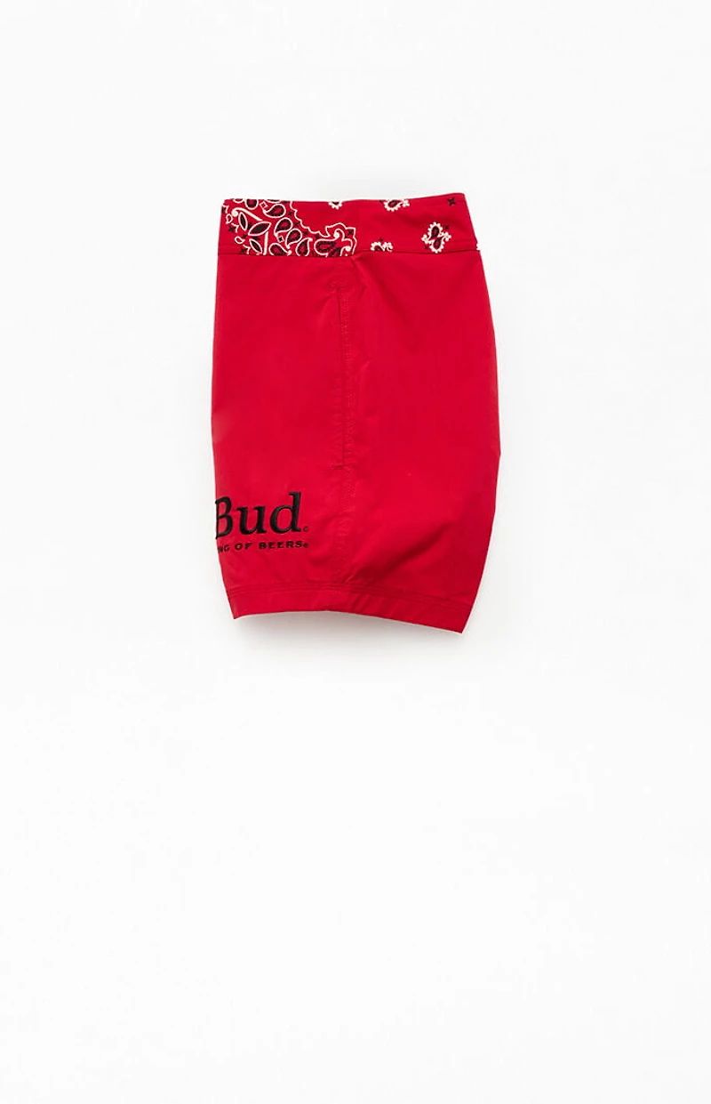 Budweiser by Pacsun Paisley Logo 5" Boardshorts