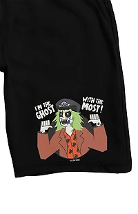 Beetlejuice I'm the Ghost Sweat Shorts