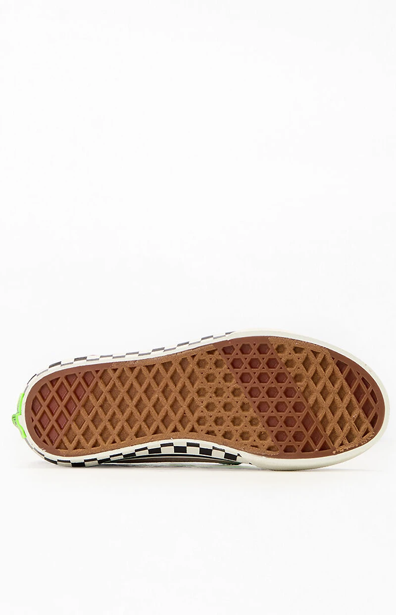 Vans Kids Tan Glow-In-The-Dark Old Skool Shoes