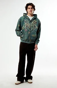 Nightlab Night Spider Camo Full Zip Hoodie