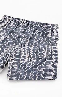 Pacsun Winter Snake Eco 4.5" Swim Trunks