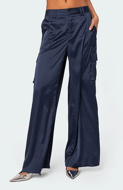 Edikted Kelsey Satin Trousers