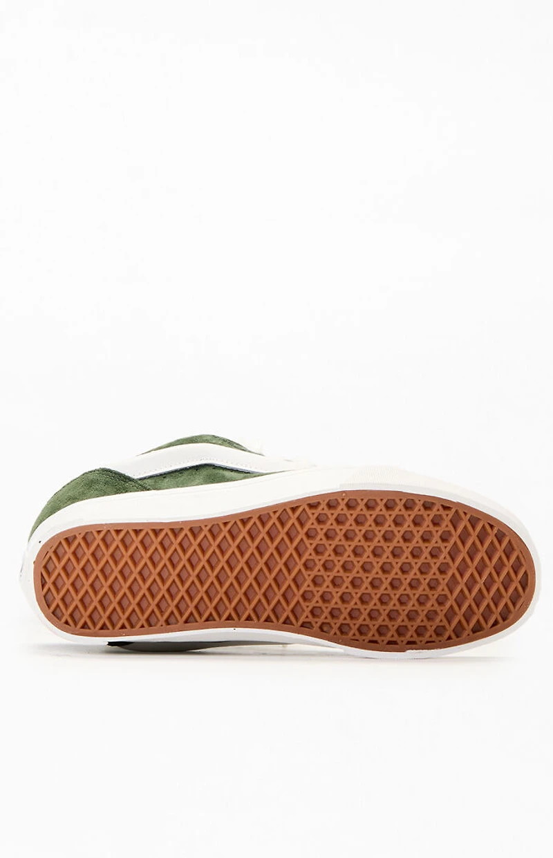 Vans Kelp Green Knu Skool Shoes