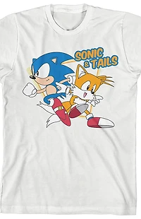 Kids Sonic The Hedgehog & Tails T-Shirt