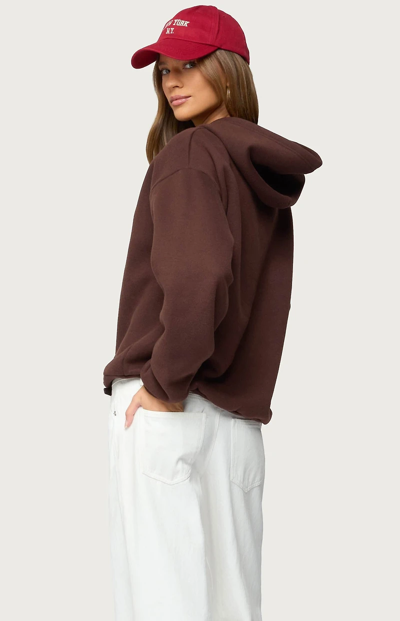 Edikted Sweet Treat Oversized Hoodie