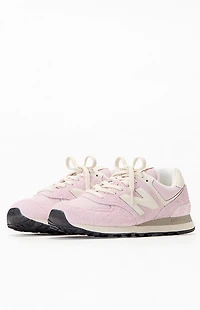New Balance Women's Light Pink 574 Sneakers