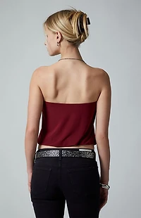 Third Charm Penelope Strapless Bubble Tube Top