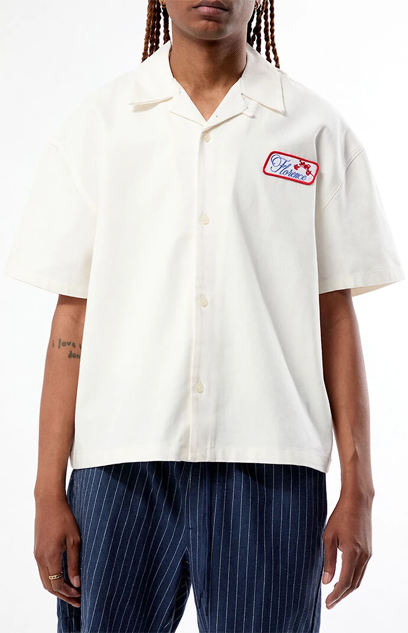 Pacsun Patchwork Camp Shirt