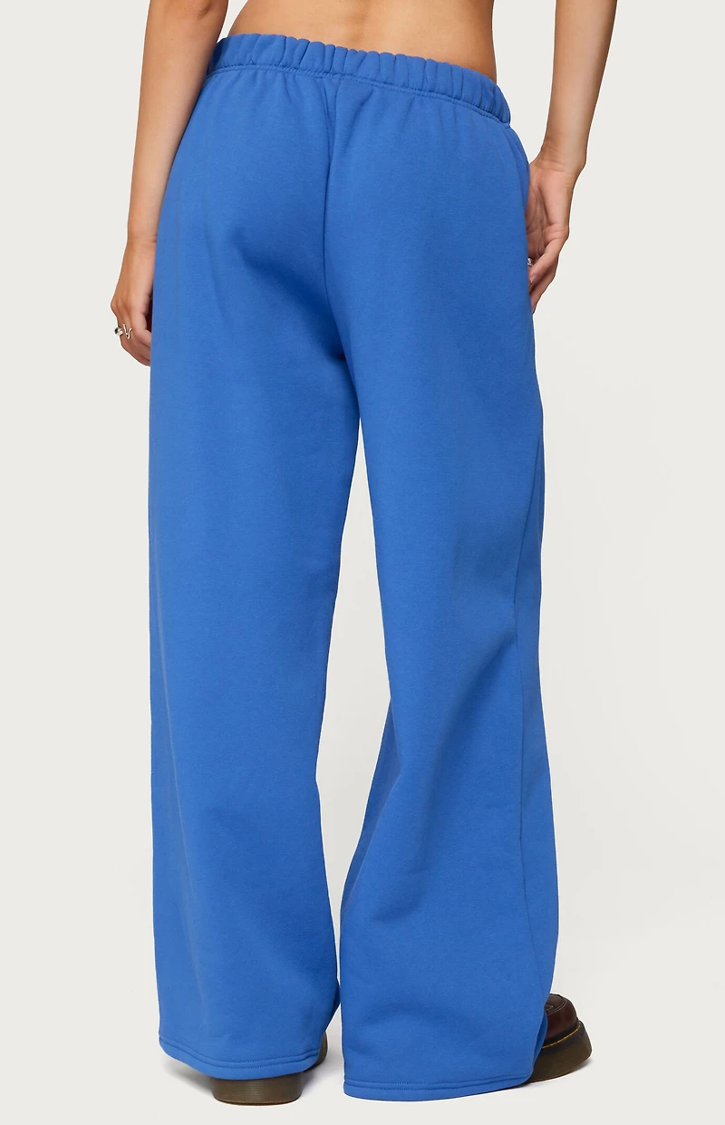 Edikted Basic Girl Wide Leg Sweatpants