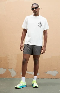 A.R.C. Active Dark Gray Nylon Volley Shorts
