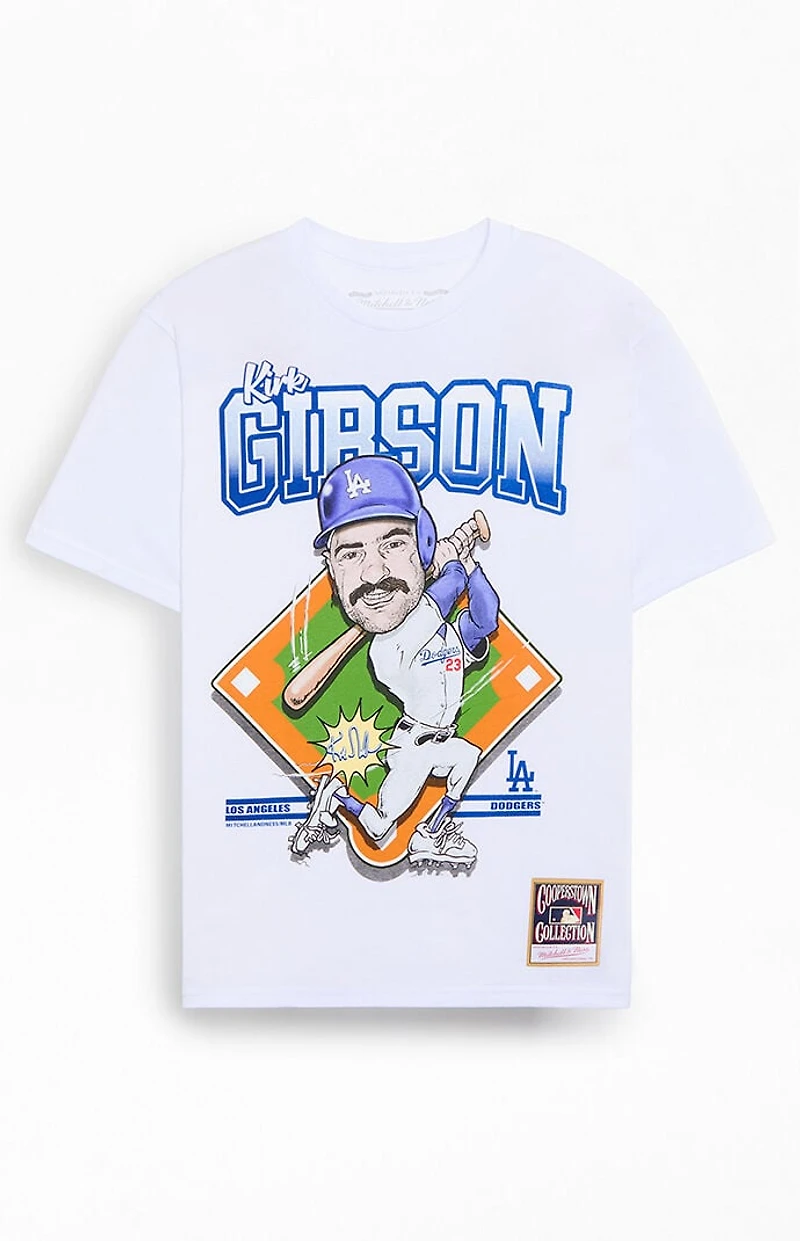 Mitchell & Ness LA Dodgers Kirk Gibson T-Shirt