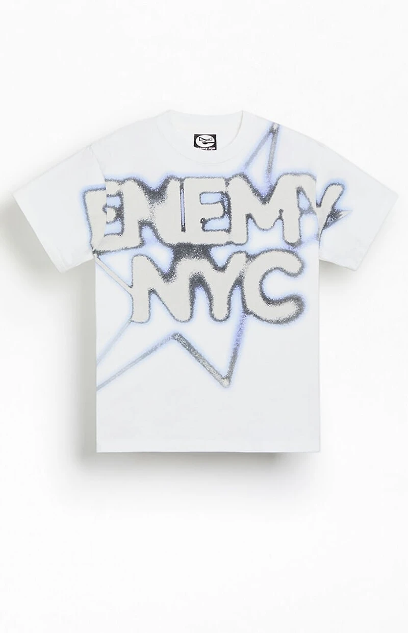 EXILE NYC Distressed Logo T-Shirt