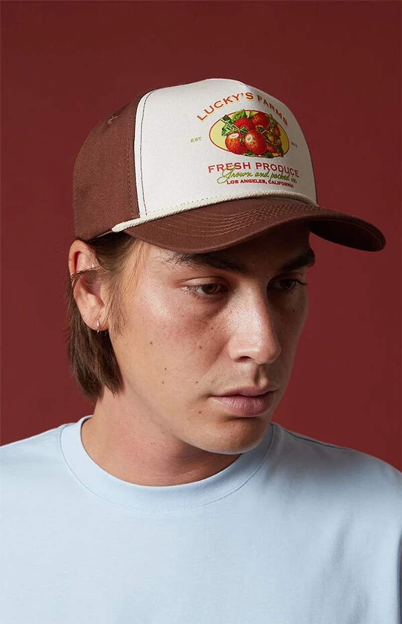 WISH ME LUCK Fresh Produce Snapback Hat