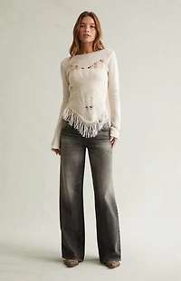 Pacsun Ultimate Low Rise Baggy Jeans Tinted Gray