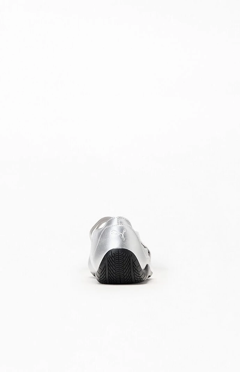 Puma Women's Silver Speedcat Ballet Python Sneakers