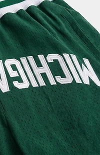 UPSIDE Michigan State University Spartans Varsity Mesh Shorts