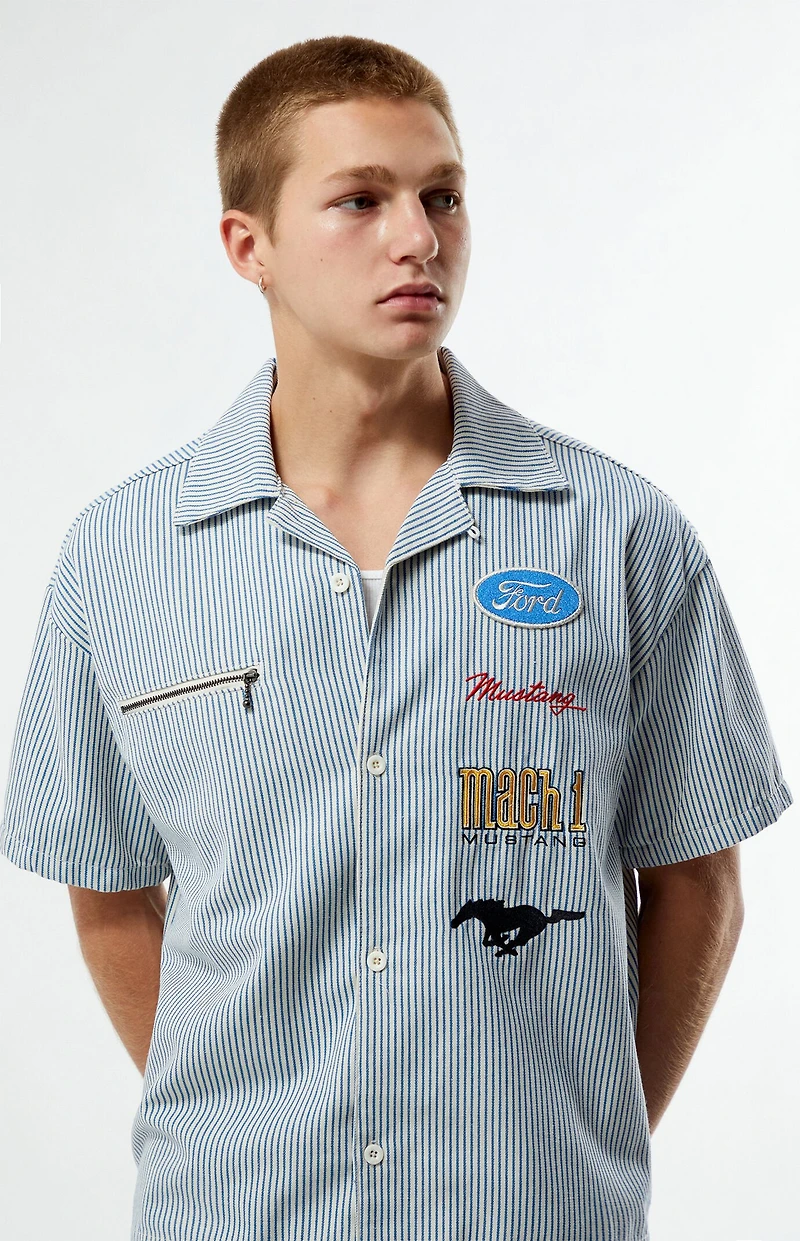 FORD Button Down Work Shirt