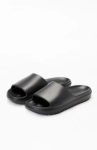 adidas Black Adilette Lumia Slides
