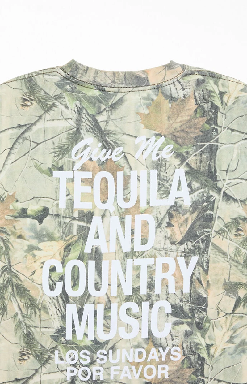 Los Sundays Camo The Tequila & Country Music T-Shirt
