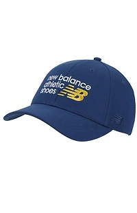 New Balance 6 Panel Athletics Galaxy Blue Structured Hat