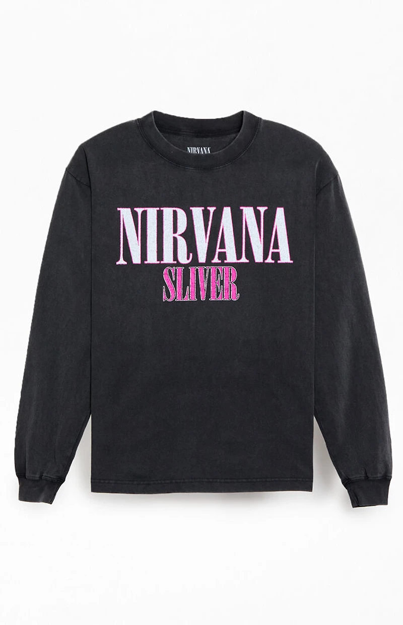 Nirvana Sliver Long Sleeve T-Shirt