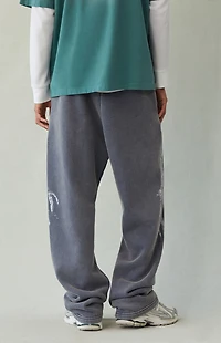 Pacsun Tribal Fleece Baggy Sweatpants