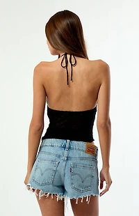 Levi's Bogus Question Superlow Loose Denim Shorts