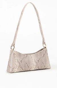 Pacsun Snakeskin Vixen Faux Leather Shoulder Bag