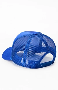 Pacsun Blue Nashville Mechanics Shop Trucker Hat