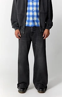 Pacsun Bennet Baggy Flare Jeans Black