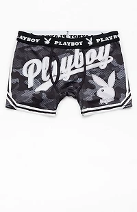 Playboy By PacSun Black Camo Varsity Boxer Briefs