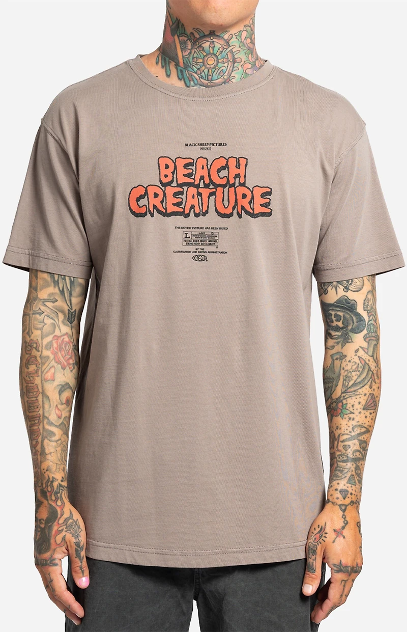 LOST Gray Beach Creature T-Shirt