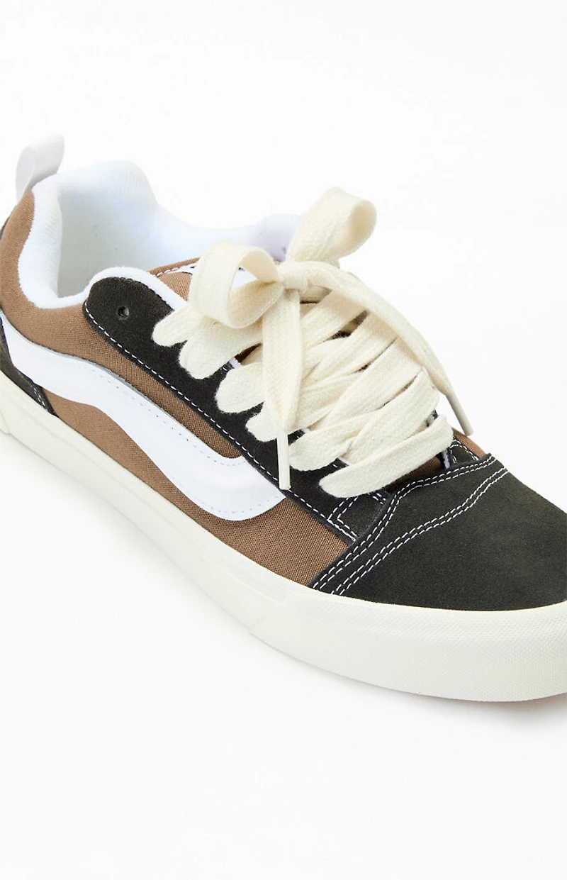 Vans Brown & Black Knu Skool Shoes