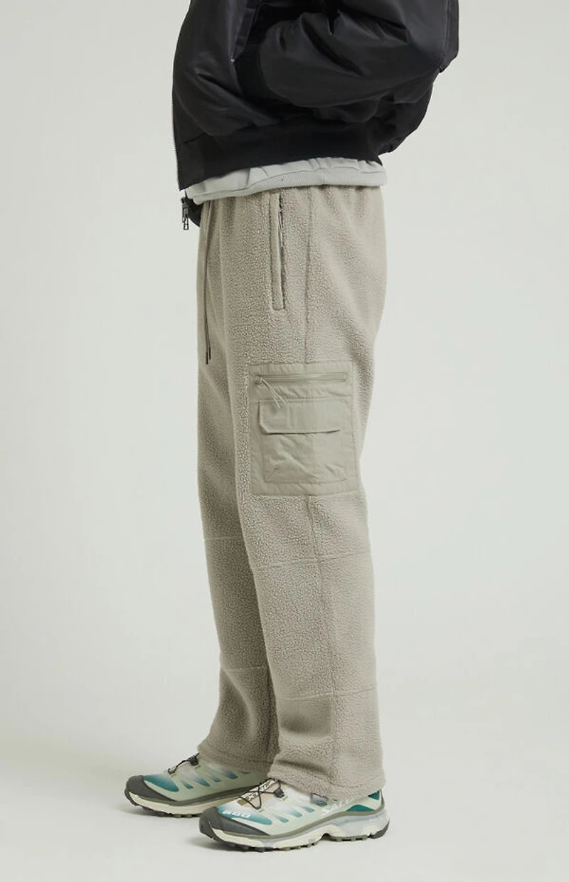 Pacsun Ocean Sherpa Cargo Sweatpants