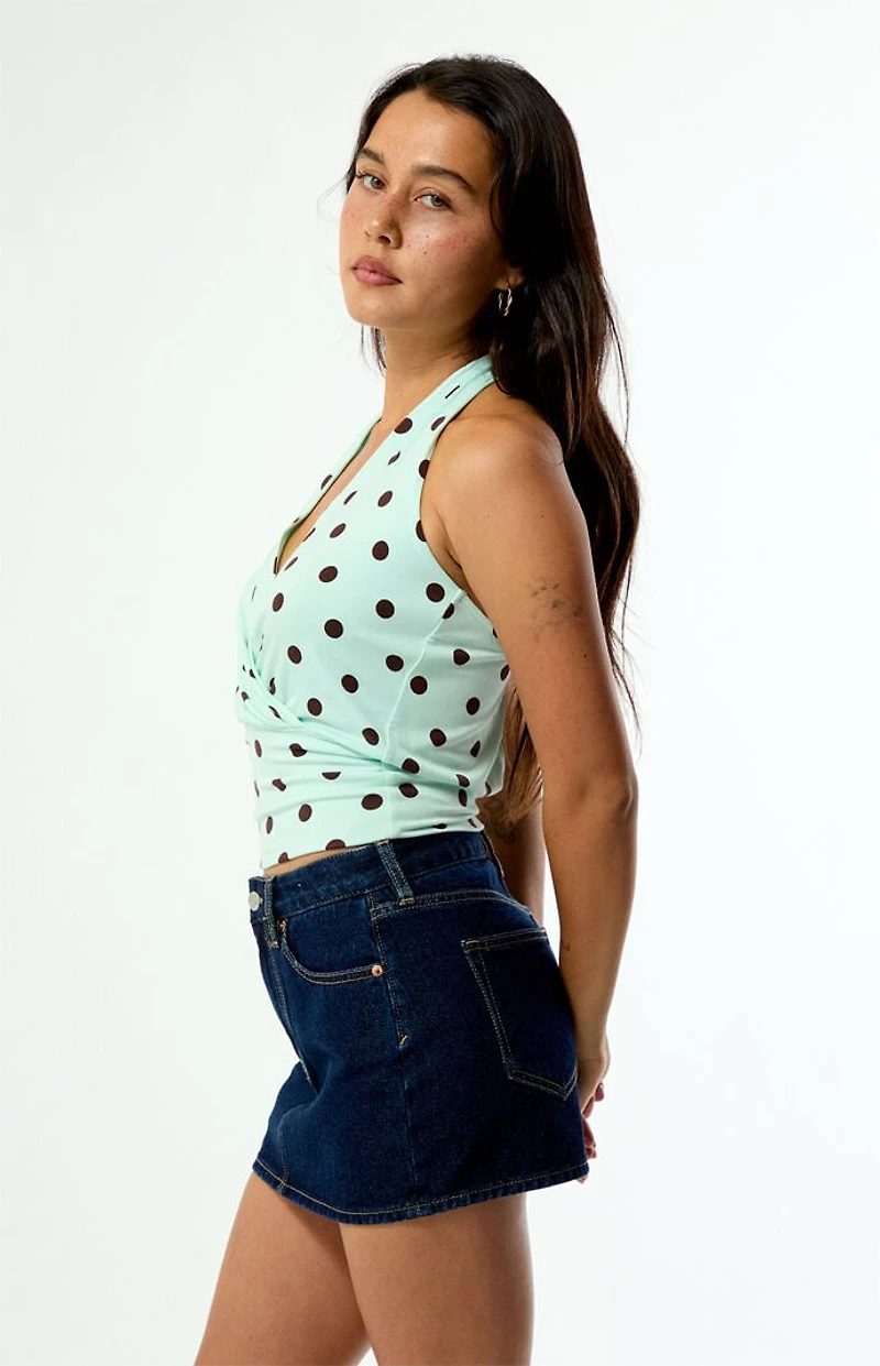 Beverly and Beck Devon Wrap Halter Top