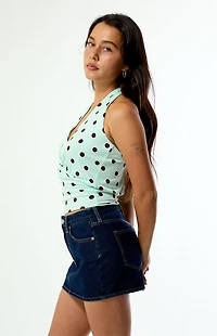 Beverly and Beck Devon Wrap Halter Top